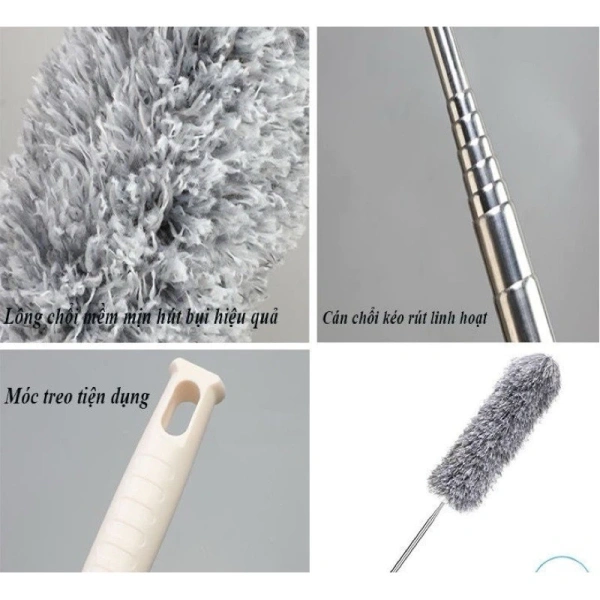 Những phụ kiện này không đòi hỏi chi phí cao nhưng có thể tăng hiệu suất làm việc đáng kể, giúp bạn có một trần nhà sạch sẽ, không gây kích ứng do bụi lơ lửng. (Ảnh 5) Những phụ kiện này không đòi hỏi chi phí cao nhưng có thể tăng hiệu suất làm việc đáng kể, giúp bạn có một trần nhà sạch sẽ, không gây kích ứng do bụi lơ lửng. (Ảnh 5)