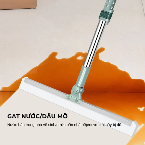 Chổi gạt nước sàn nhà tắm bằng silicon thường bỏ lỡ các góc tường, giải pháp đơn giản để sạch hoàn hảo - Ảnh 1 Chổi gạt nước sàn nhà tắm bằng silicon thường bỏ lỡ các góc tường, giải pháp đơn giản để sạch hoàn hảo - Ảnh 1