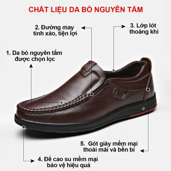 Có nên chọn giày lười da cao cấp cho công sở khi phải đứng cả ngày? - Ảnh 5 Có nên chọn giày lười da cao cấp cho công sở khi phải đứng cả ngày? - Ảnh 5