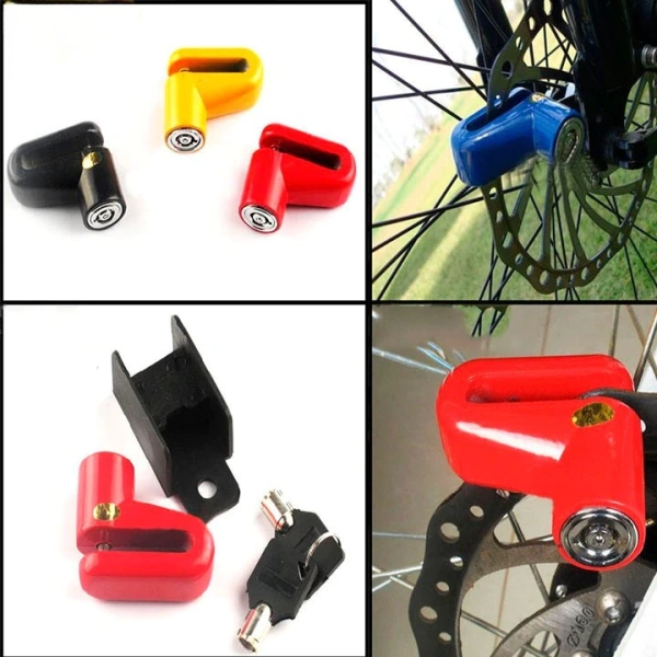 Khóa phanh đĩa chống trộm hoạt động dựa trên việc “kín” cơ cấu phanh ngay tại đĩa, ngăn không cho bất kỳ lực nào truyền tới bánh xe. (Ảnh 2)