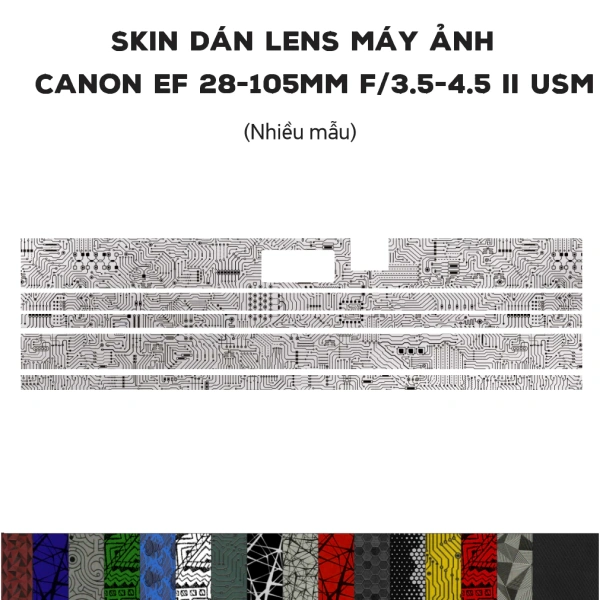 Có thực sự cần một miếng dán film 3M vân nổi cho ống kính Canon EF 28-105mm, hay chỉ là thói quen? - Ảnh 1