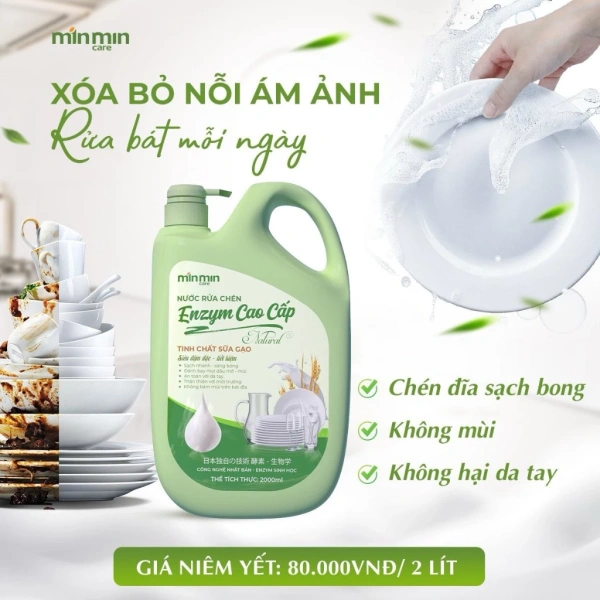 Có thực sự nước rửa chén enzyme sinh học bảo vệ da tay mà vẫn tẩy sạch bã thực phẩm? - Ảnh 1