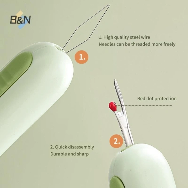 Công cụ kim chỉ 2 trong 1 hứa hẹn nhanh chóng, nhưng thực tế khiến đường may lỏng lẻo - Ảnh 2 Công cụ kim chỉ 2 trong 1 hứa hẹn nhanh chóng, nhưng thực tế khiến đường may lỏng lẻo - Ảnh 2