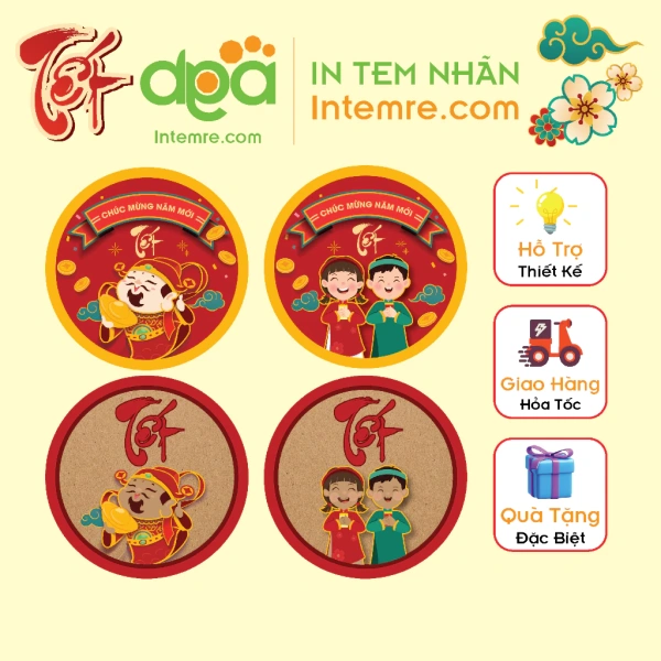 Dán tem Tết Thần Tài 5 cm: khi bề mặt mờ khiến năng lượng may mắn không như kỳ vọng - Ảnh 1