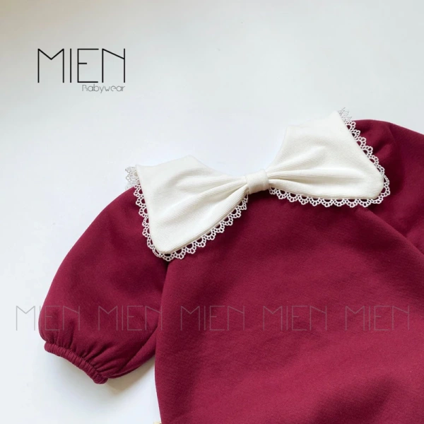 Sản phẩm (R106) Bodysuit cổ nơ nỉ lót lông dày ấm MIEN được thiết kế đặc biệt để đáp ứng những yêu cầu đã nêu ở trên. (Ảnh 4) Sản phẩm (R106) Bodysuit cổ nơ nỉ lót lông dày ấm MIEN được thiết kế đặc biệt để đáp ứng những yêu cầu đã nêu ở trên. (Ảnh 4)