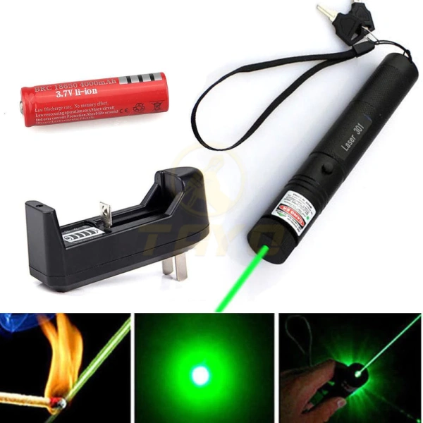 Đèn laser cầm tay mạnh như quảng cáo, nhưng thời gian pin sạc thực tế lại gây bất ngờ - Ảnh 1