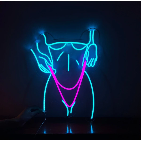 Một sản phẩm đang được giới trẻ ưa chuộng là đèn led neon SEXY, được thiết kế đặc biệt dành cho phòng ngủ, bar, pub và phòng tập. (Ảnh 4)