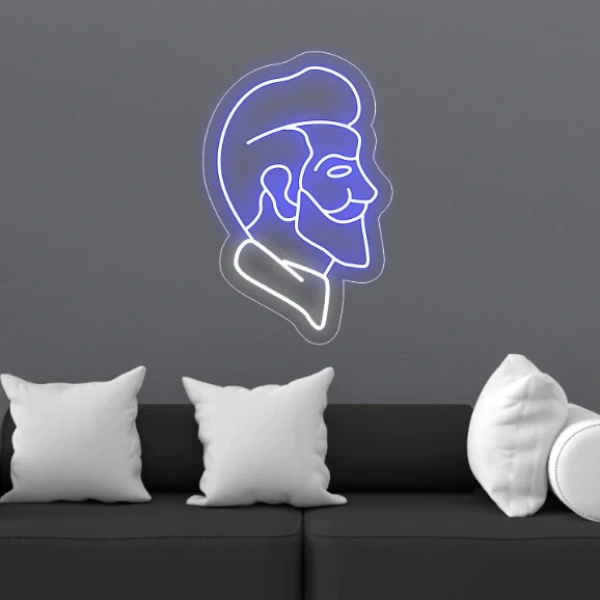 Việc chọn màu sắc, kích thước và vị trí treo neon đòi hỏi phải cân nhắc kỹ lưỡng để đạt hiệu quả tối ưu. (Ảnh 4)