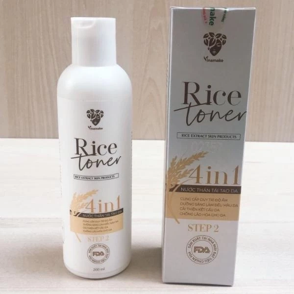 Nước thần tái tạo da Rice Toner 4 in 1 của Vinamake được thiết kế để đáp ứng đầy đủ các yếu tố đã nêu ở trên. (Ảnh 5) Nước thần tái tạo da Rice Toner 4 in 1 của Vinamake được thiết kế để đáp ứng đầy đủ các yếu tố đã nêu ở trên. (Ảnh 5)