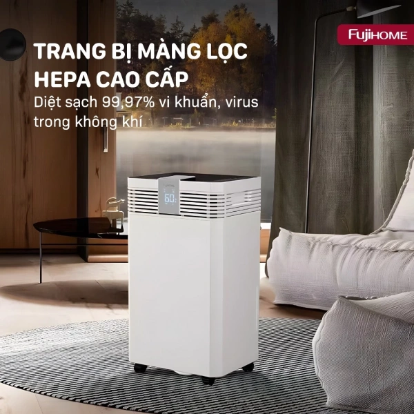 Giá niêm yết của Máy hút ẩm 60L/ngày FUJIHOME là 6.262.800 VND, giảm giá còn 5.219.000 VND. (Ảnh 5) Giá niêm yết của Máy hút ẩm 60L/ngày FUJIHOME là 6.262.800 VND, giảm giá còn 5.219.000 VND. (Ảnh 5)