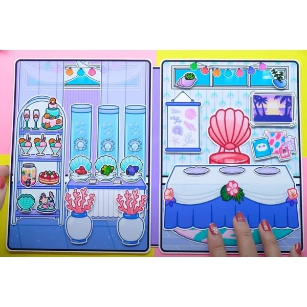 Đồ chơi giấy mini tạo không gian sáng tạo trong phòng, nhưng một chiếc kẹp sai lắp lại làm buổi chơi trở nên lộn xộn - Ảnh 3