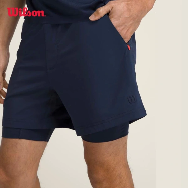 Độ co giãn ở eo của quần short tennis nam kéo dài lâu hơn dự kiến, gây bất ngờ cho người mới bắt đầu. - Ảnh 4