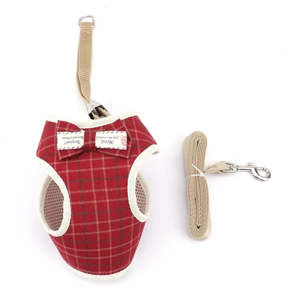 Trong danh sách các lựa chọn, Dây Xích Chó Mèo Áo Phong Cách Dây Xích Áo Vest Phong Cách Dây Đeo Ngực Thắt Nơ Phong Cách Nhỏ Vừa Chó (phiên bản Hàn Quốc) là một giải pháp đáng cân nhắc. (Ảnh 4)