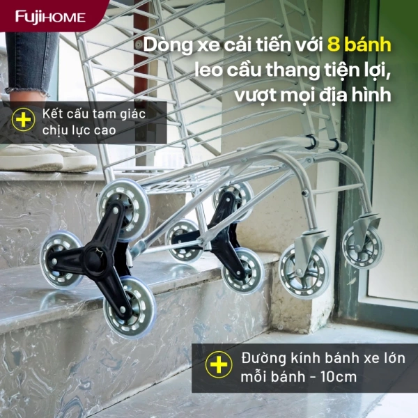 Đọc các đánh giá trên diễn đàn nội trợ, nhóm mua sắm trên mạng xã hội giúp bạn nắm bắt trải nghiệm thực tế: độ bền, tính năng gấp gọn, và độ ổn định trên cầu thang. (Ảnh 5)