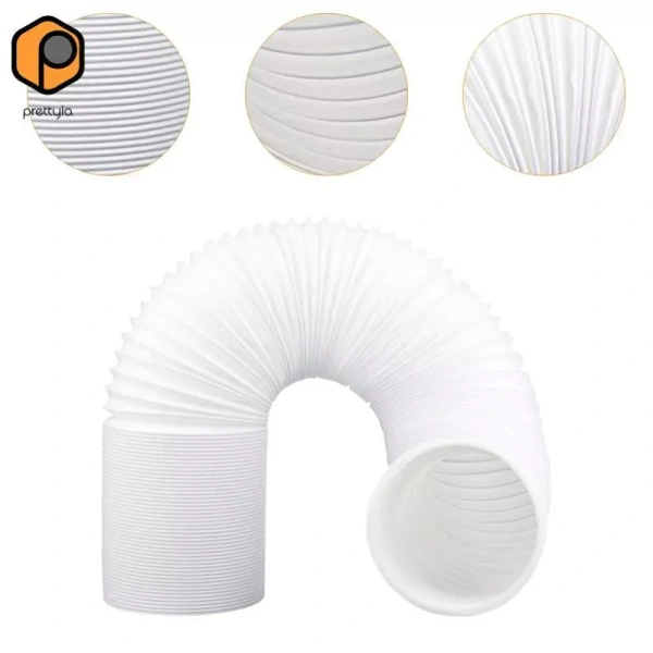 Hệ thống thông hơi của máy điều hòa di động gồm ba phần chính: máy nén, dàn nóng và ống xả. (Ảnh 2) Hệ thống thông hơi của máy điều hòa di động gồm ba phần chính: máy nén, dàn nóng và ống xả. (Ảnh 2)