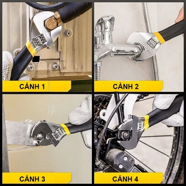 Độ rộng điều chỉnh của cờ lê 8 inch quyết định mức độ tiện lợi khi sửa chữa tại nhà và nhà để xe - Ảnh 2