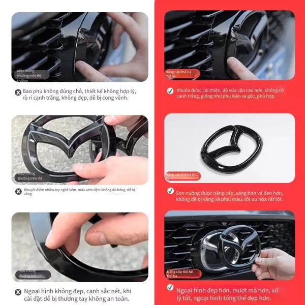 Đồ trang trí lưới logo trên Mazda 3 thường giảm hiệu suất thoát gió – chi tiết mà ít chủ xe để ý - Ảnh 4 Đồ trang trí lưới logo trên Mazda 3 thường giảm hiệu suất thoát gió – chi tiết mà ít chủ xe để ý - Ảnh 4
