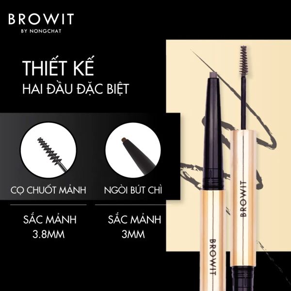 Từ các tiêu chí như độ mảnh, thành phần dưỡng và thời gian bám màu, Browit đứng đầu về tính năng cân bằng giữa tiện ích và chất lượng. (Ảnh 3) Từ các tiêu chí như độ mảnh, thành phần dưỡng và thời gian bám màu, Browit đứng đầu về tính năng cân bằng giữa tiện ích và chất lượng. (Ảnh 3)
