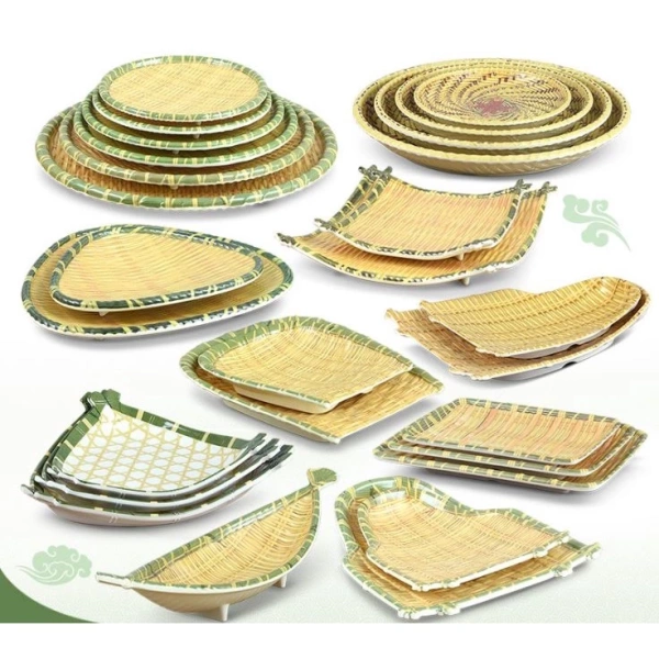 Melamine là một loại nhựa hợp chất được nhiều nhà sản xuất lựa chọn vì khả năng tạo ra bề mặt sáng bóng, chịu được một mức nhiệt nhất định và không thấm màu thực phẩm. (Ảnh 2)