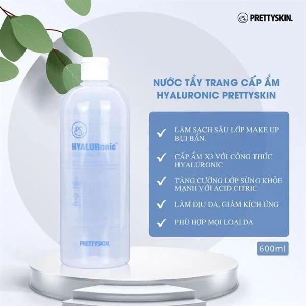 Khác với các loại nước tẩy trang “khô”, nước tẩy trang cấp ẩm được bổ sung các hợp chất giữ ẩm như Hyaluronic Acid (HA), glycerin, hoặc chiết xuất thảo dược. (Ảnh 2) Khác với các loại nước tẩy trang “khô”, nước tẩy trang cấp ẩm được bổ sung các hợp chất giữ ẩm như Hyaluronic Acid (HA), glycerin, hoặc chiết xuất thảo dược. (Ảnh 2)