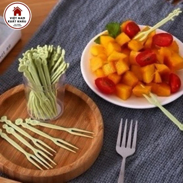 Dùng dĩa nhựa mini cho trái cây: khi sự tiện lợi gặp hạn chế về độ bền - Ảnh 1