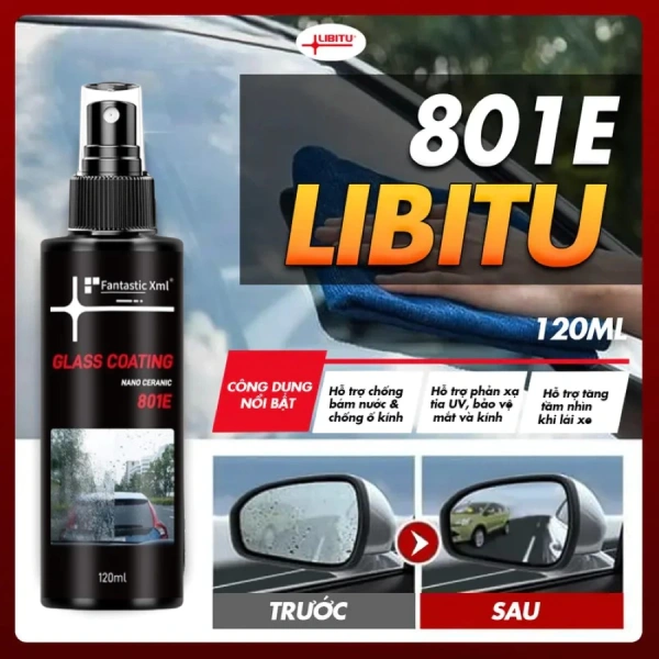 Đừng vội tin xịt phủ kính chống bám nước; nếu không làm sạch dầu mỡ trên kính trước, lớp bảo vệ sẽ mất hiệu quả. - Ảnh 1 Đừng vội tin xịt phủ kính chống bám nước; nếu không làm sạch dầu mỡ trên kính trước, lớp bảo vệ sẽ mất hiệu quả. - Ảnh 1