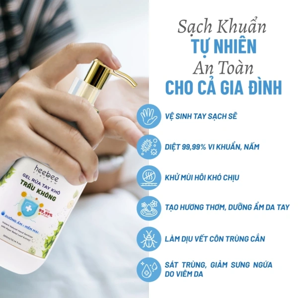 Gel rửa tay khô thảo dược cần được bảo quản ở nơi khô ráo, tránh ánh nắng trực tiếp. (Ảnh 4)