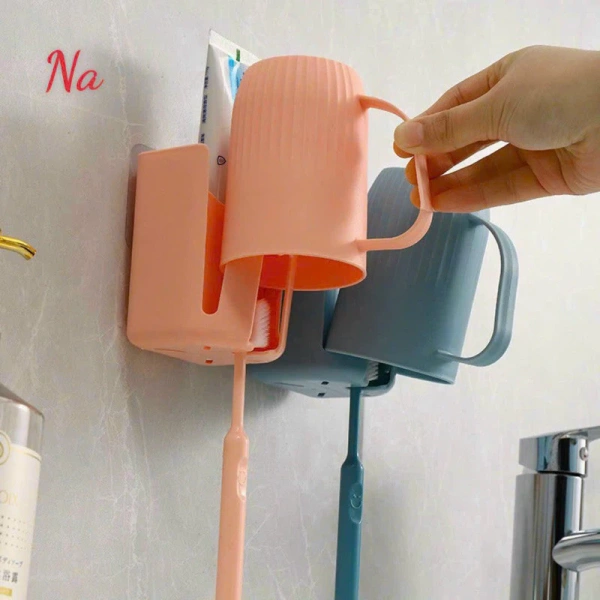 Giá đỡ bàn chải gắn tường tiết kiệm không gian, nhưng lại làm nước bắn lên tường mỗi lần rửa tay - Ảnh 4 Giá đỡ bàn chải gắn tường tiết kiệm không gian, nhưng lại làm nước bắn lên tường mỗi lần rửa tay - Ảnh 4