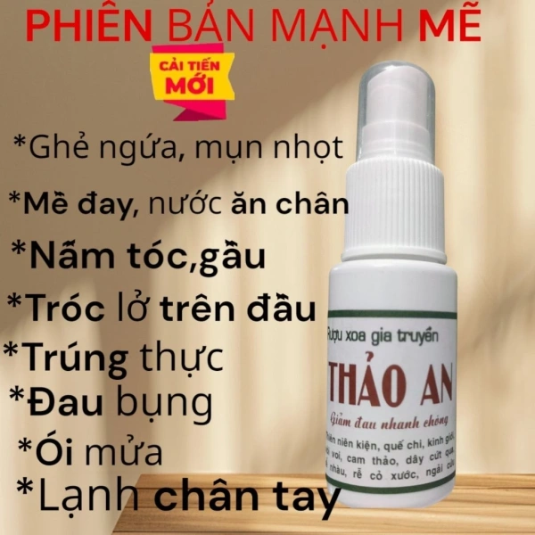 Mỗi chai kèm hướng dẫn chi tiết, khuyến nghị xịt lên da sạch, massage nhẹ 2–3 phút và không sử dụng trên các vết trầy rách. (Ảnh 5)