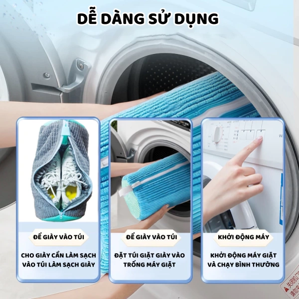 Giặt giày trong máy mà không lo mất form chỉ cần chọn đúng túi lưới có đệm - Ảnh 5
