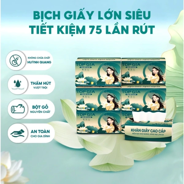 Giấy ăn 4 lớp mềm mịn, không kích ứng da, nhưng độ bền khi lau thực phẩm cay khiến nhiều gia đình phải cân nhắc lại. - Ảnh 5