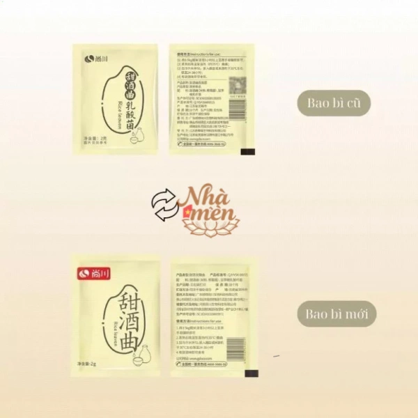 Khi dùng men tự làm tại nhà, thường người nấu phải chuẩn bị môi trường lên men “độ ẩm‑nhiệt độ” bằng cách bọc lá chuối hoặc thùng gỗ, và kết quả có thể thay đổi theo từng lần làm. (Ảnh 3)