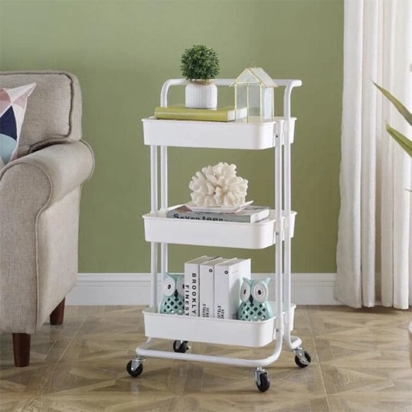 Một chiếc kệ trên xe đẩy thực tế cần đáp ứng ba tiêu chí: độ bền, tính thẩm mỹ và độ tiện dụng. (Ảnh 3)