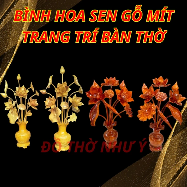 Khi bình hoa sen gỗ trở thành điểm nhấn trang trí bàn thờ, một chi tiết nhỏ lại có thể phá hỏng luân chuyển phong thủy - Ảnh 1 Khi bình hoa sen gỗ trở thành điểm nhấn trang trí bàn thờ, một chi tiết nhỏ lại có thể phá hỏng luân chuyển phong thủy - Ảnh 1