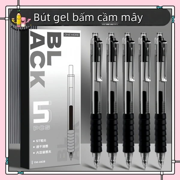 Khi bút gel ngòi 0.5 mm khô nhanh giúp ghi chú không lem, mỗi buổi họp lại trôi chảy hơn. - Ảnh 5