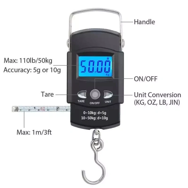 Khi cân cầm tay du lịch với độ nhạy 10 g và dây đo 100 cm thực sự định hình lại cách chuẩn bị hành lý - Ảnh 5 Khi cân cầm tay du lịch với độ nhạy 10 g và dây đo 100 cm thực sự định hình lại cách chuẩn bị hành lý - Ảnh 5