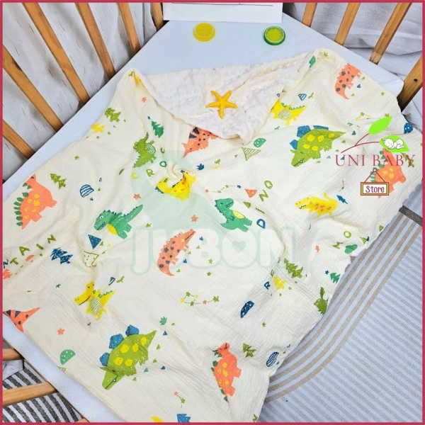 Muslin là một loại vải dệt từ sợi bông mềm mịn, với độ dày nhẹ và độ thấm hút ẩm cao. (Ảnh 2) Muslin là một loại vải dệt từ sợi bông mềm mịn, với độ dày nhẹ và độ thấm hút ẩm cao. (Ảnh 2)