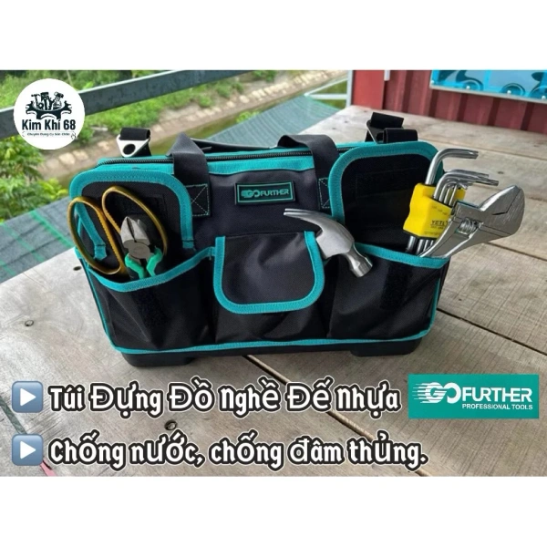 Khi đế nhựa chống thấm của túi đựng đồ nghề quyết định độ bền và an toàn cho dụng cụ - Ảnh 1 Khi đế nhựa chống thấm của túi đựng đồ nghề quyết định độ bền và an toàn cho dụng cụ - Ảnh 1