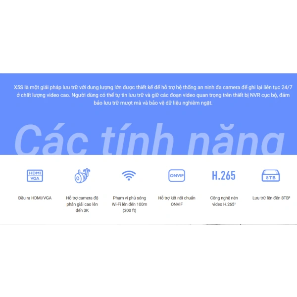 Khi sử dụng đầu ghi Wi‑Fi, khả năng truyền dữ liệu phụ thuộc vào băng thông sẵn có của mạng nội bộ. (Ảnh 3) Khi sử dụng đầu ghi Wi‑Fi, khả năng truyền dữ liệu phụ thuộc vào băng thông sẵn có của mạng nội bộ. (Ảnh 3)