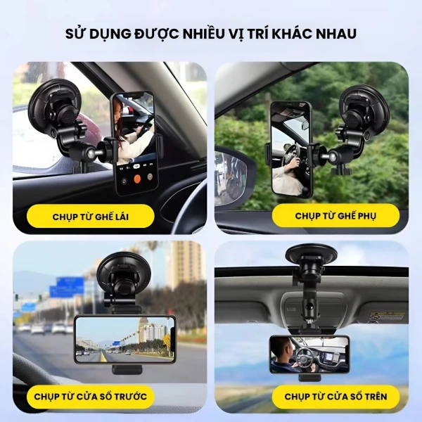 Những giá đỡ hiện đại, bao gồm cả Giá Đỡ Điện Thoại Ô Tô Xoay Thông Minh 360 Độ, sử dụng khớp kim loại và vít ngón tay bằng thép không gỉ để tạo độ bền và khả năng xoay trơn tru. (Ảnh 3) Những giá đỡ hiện đại, bao gồm cả Giá Đỡ Điện Thoại Ô Tô Xoay Thông Minh 360 Độ, sử dụng khớp kim loại và vít ngón tay bằng thép không gỉ để tạo độ bền và khả năng xoay trơn tru. (Ảnh 3)