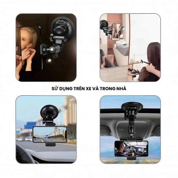 Khi giá đỡ điện thoại ô tô xoay 360° khiến góc quay livestream bất ngờ bị che khuất - Ảnh 5 Khi giá đỡ điện thoại ô tô xoay 360° khiến góc quay livestream bất ngờ bị che khuất - Ảnh 5
