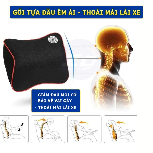 Trong số các giải pháp trên, Gối tựa đầu và kê tựa lưng ghế ô tô cao su non nỉ cao cấp của thương hiệu FM là một ví dụ điển hình. (Ảnh 4) Trong số các giải pháp trên, Gối tựa đầu và kê tựa lưng ghế ô tô cao su non nỉ cao cấp của thương hiệu FM là một ví dụ điển hình. (Ảnh 4)