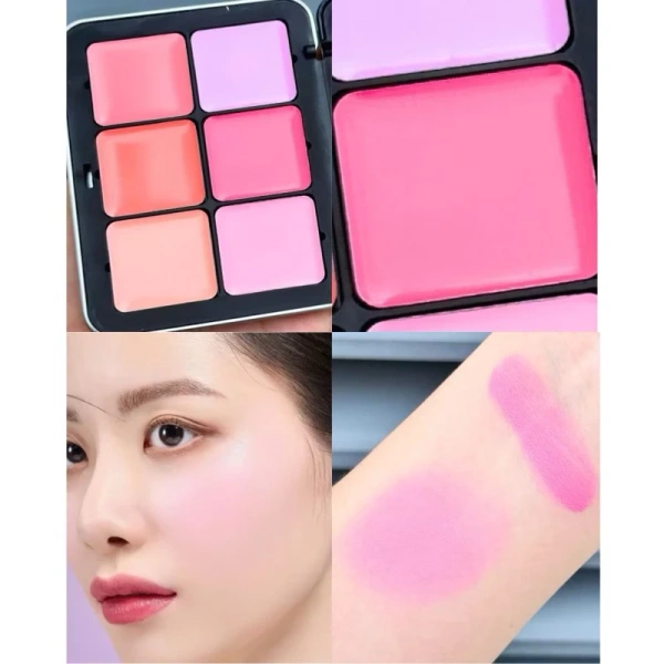 Hiện nay, thị trường cung cấp rất đa dạng các sản phẩm kem má hồng, từ “cream‑to‑powder” đến “gel‑cream”. (Ảnh 4) Hiện nay, thị trường cung cấp rất đa dạng các sản phẩm kem má hồng, từ “cream‑to‑powder” đến “gel‑cream”. (Ảnh 4)