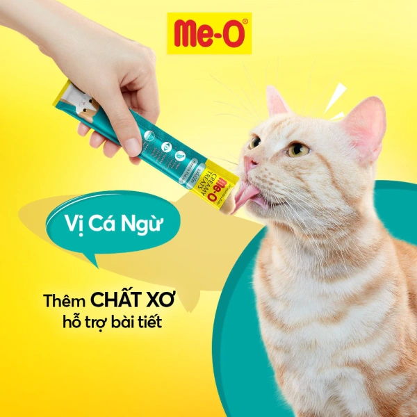 Trong khi nhiều thương hiệu cung cấp các loại phụ ăn dạng snack, Súp thưởng cho mèo Me‑O vị cá ngừ 60g (gói gồm 4 thanh 15g) được đánh giá là một lựa chọn cân bằng về hương vị và thành phần. (Ảnh 5) Trong khi nhiều thương hiệu cung cấp các loại phụ ăn dạng snack, Súp thưởng cho mèo Me‑O vị cá ngừ 60g (gói gồm 4 thanh 15g) được đánh giá là một lựa chọn cân bằng về hương vị và thành phần. (Ảnh 5)
