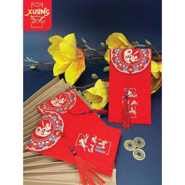 Trong danh mục các sản phẩm phong bao lễ tân hiện nay, Bao Lì Xì Hỷ Việt là một lựa chọn đáng cân nhắc. (Ảnh 4)
