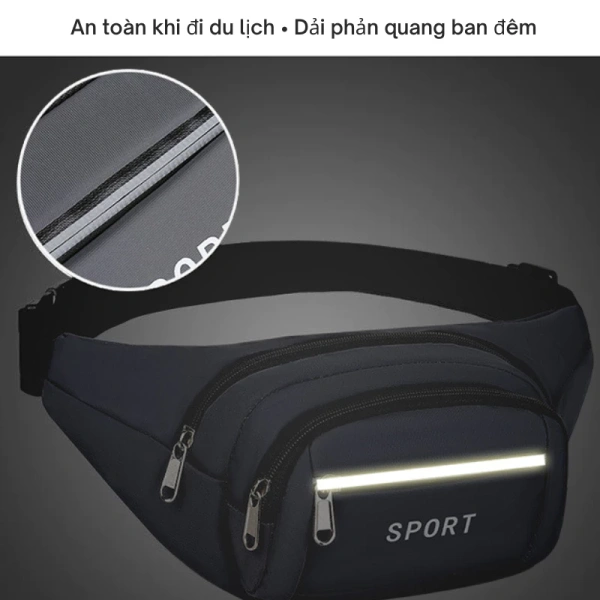 Chọn cách đeo chéo vai để giữ cân bằng, đồng thời dễ dàng truy cập vào túi mà không cần ngừng lại. (Ảnh 4)