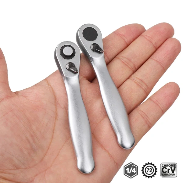 Với mức giá hợp lý, tính năng đầy đủ và chất lượng Nhật Bản, mẫu Cờ lê ổ cắm bánh cóc tuốc nơ vít lục giác mô-men xoắn nhanh 1/4" là một lựa chọn cân bằng giữa chi phí và hiệu suất. (Ảnh 4)