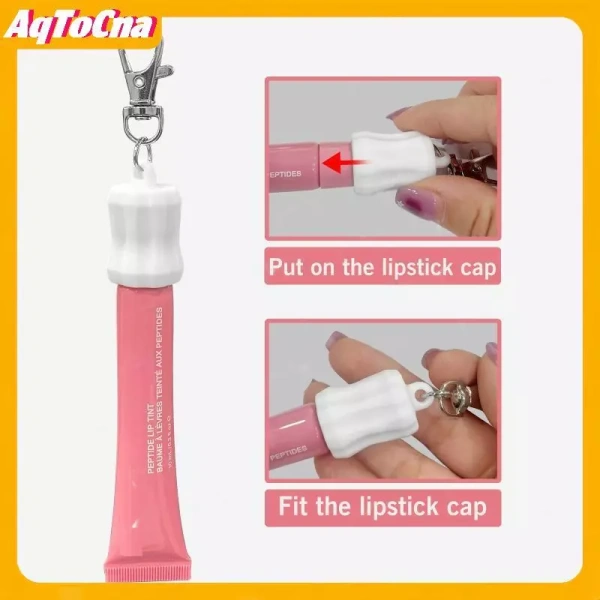 Khi phụ kiện silicone giữ son lại khiến lớp son dưỡng môi trôi nhanh hơn dự tính - Ảnh 3 Khi phụ kiện silicone giữ son lại khiến lớp son dưỡng môi trôi nhanh hơn dự tính - Ảnh 3