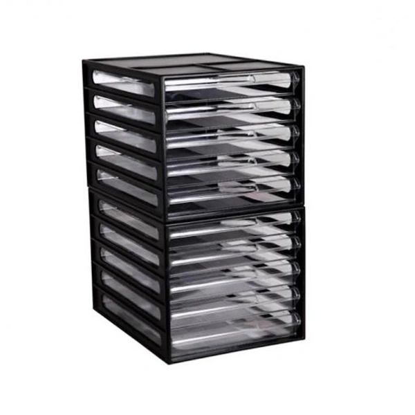 Khi sắp xếp tài liệu cuối năm, tủ nhựa đa tầng thực sự giúp giảm thời gian tìm kiếm hồ sơ. - Ảnh 1
