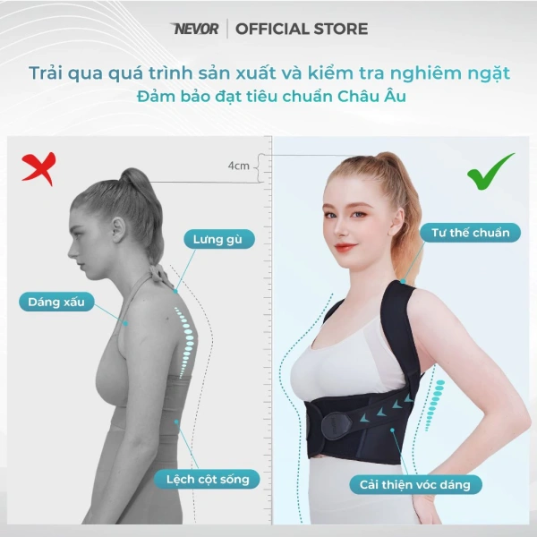 Khi ưu tiên vẻ đẹp của đai chống gù lưng hơn chất liệu, cột sống có thể là cái giá phải trả - Ảnh 5